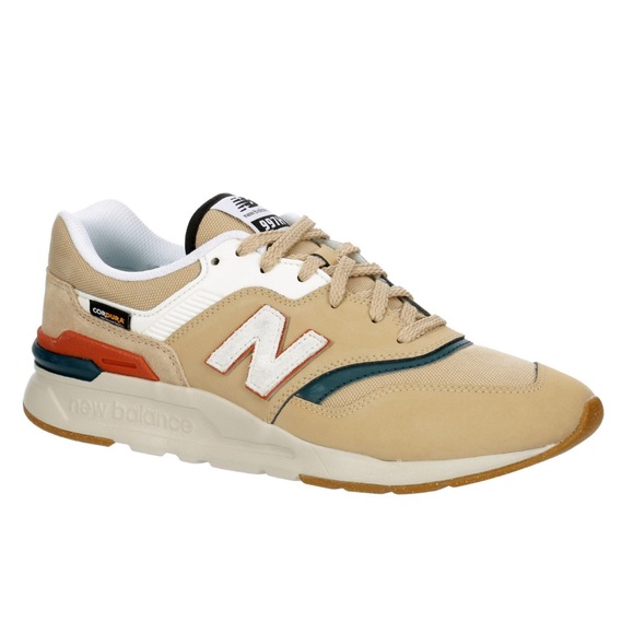 New Balance 997H CORDURA Ivory/Sand Men's Suede Athletic Running Shoes - Picture 3 of 7